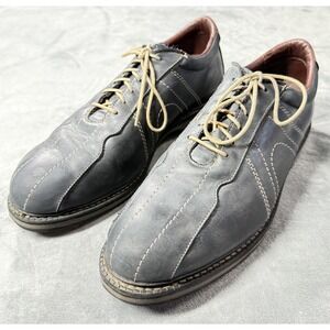 Allen Edmonds Shoes Mens‎ Size 10 Gray Leather Casual Lace Up Sneakers 6180